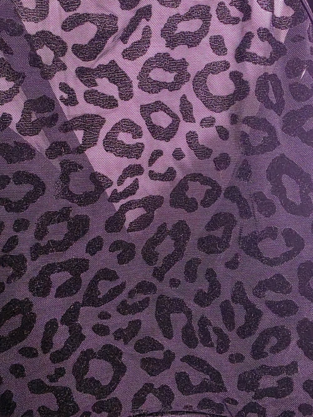 Torrid Black Leopard Print Halter Crop Top Swim Suit - Picture 2 of 5
